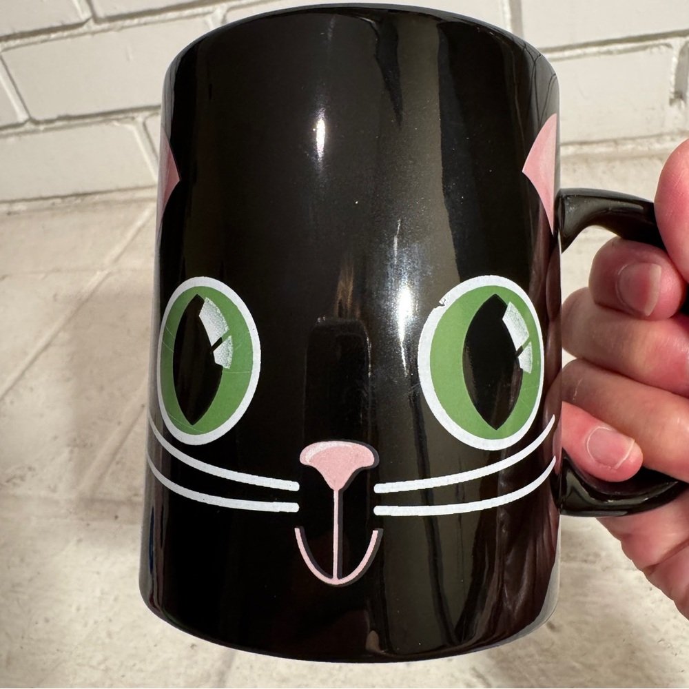 NWT Black Cat Halloween Mug